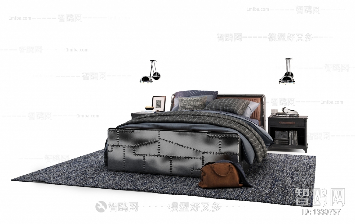 Modern Double Bed