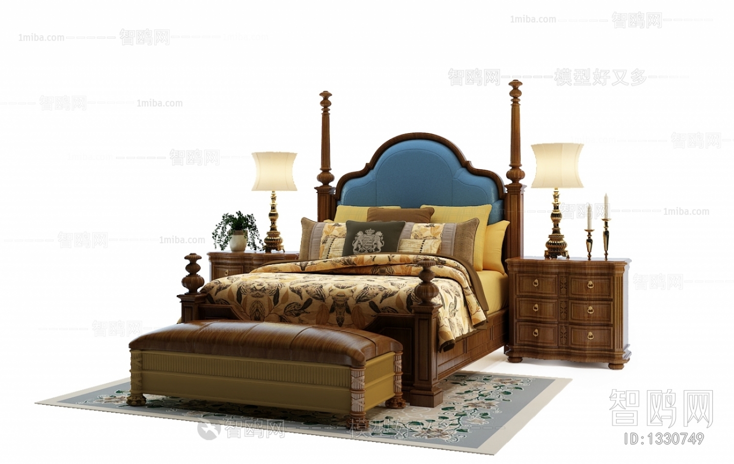 European Style Double Bed