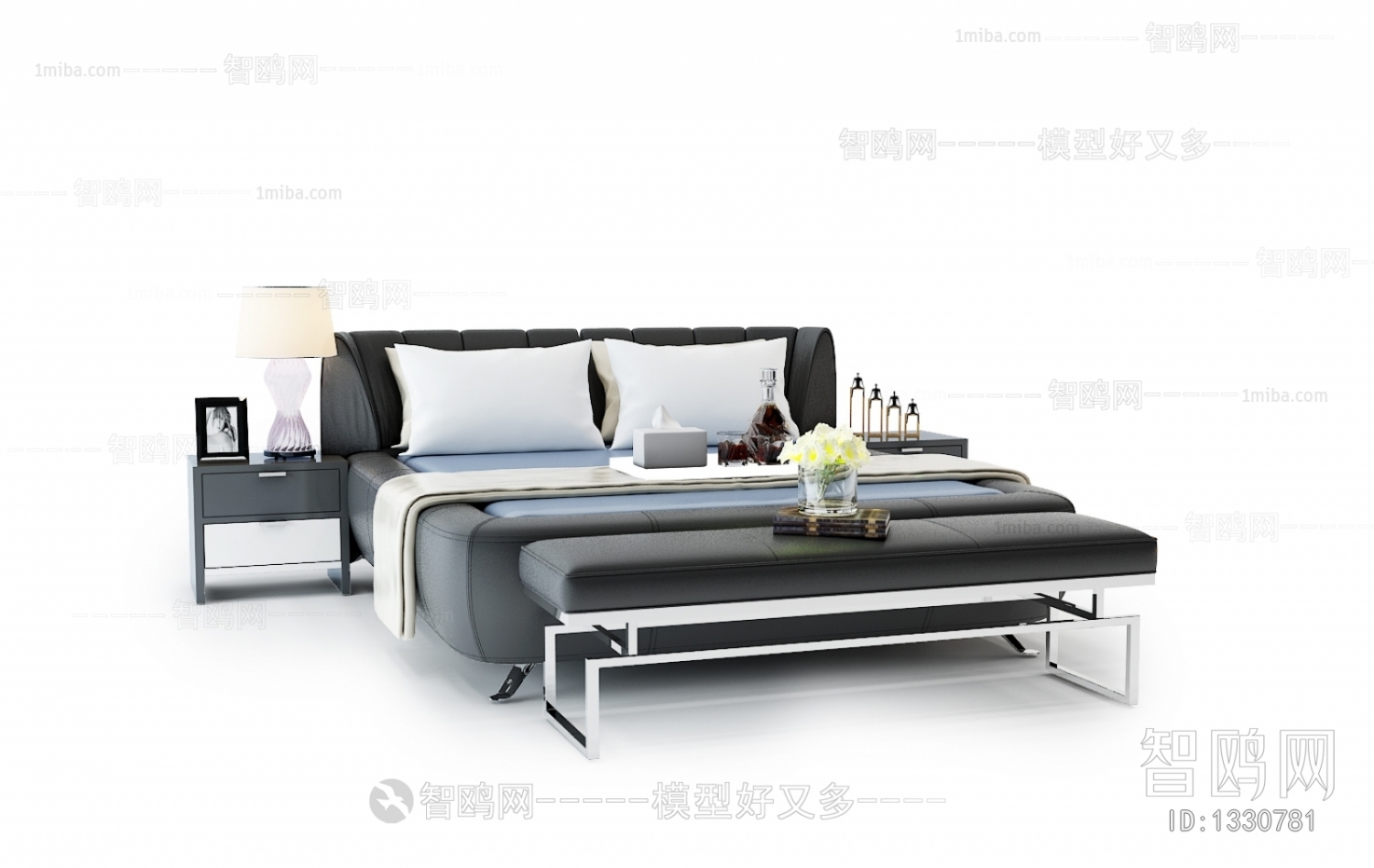 Modern Double Bed