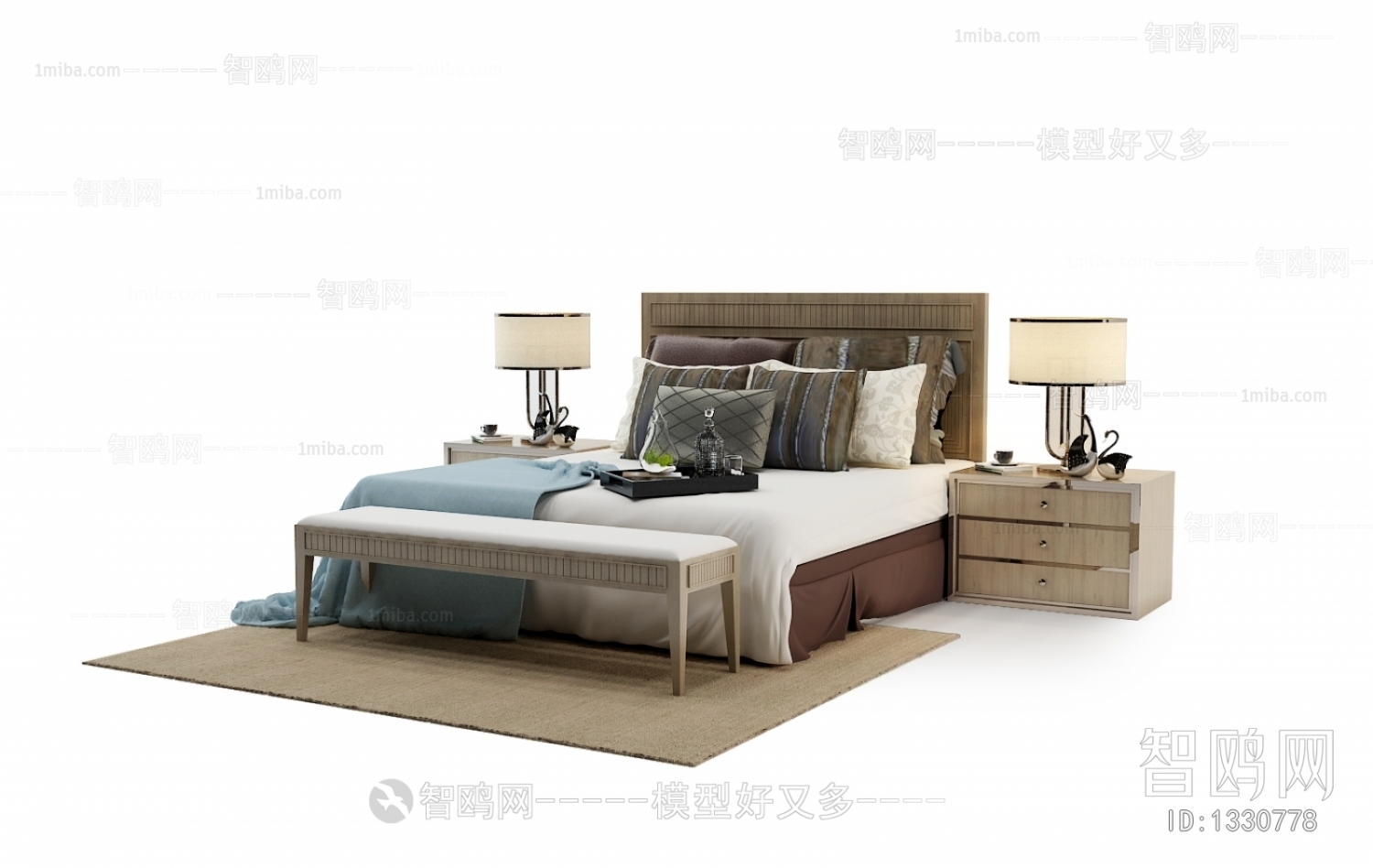 Modern Double Bed