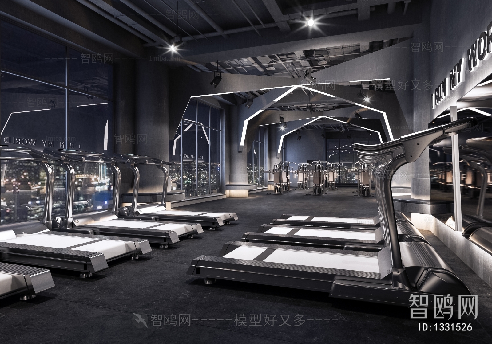 Industrial Style Gym