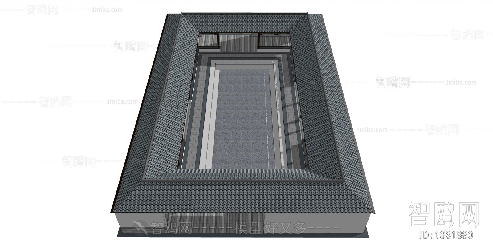 Chinese Style Building Component