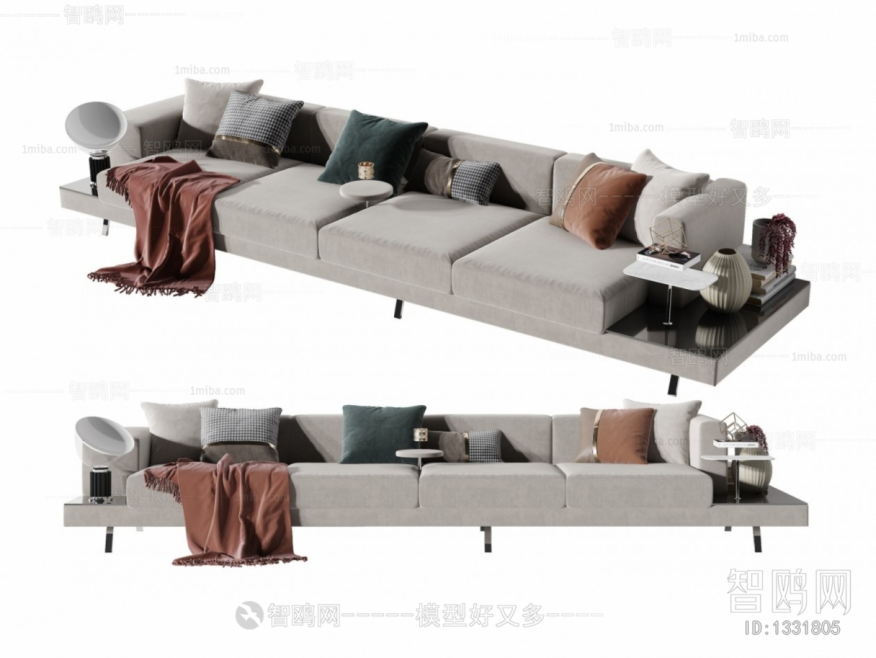 Modern Multi Person Sofa