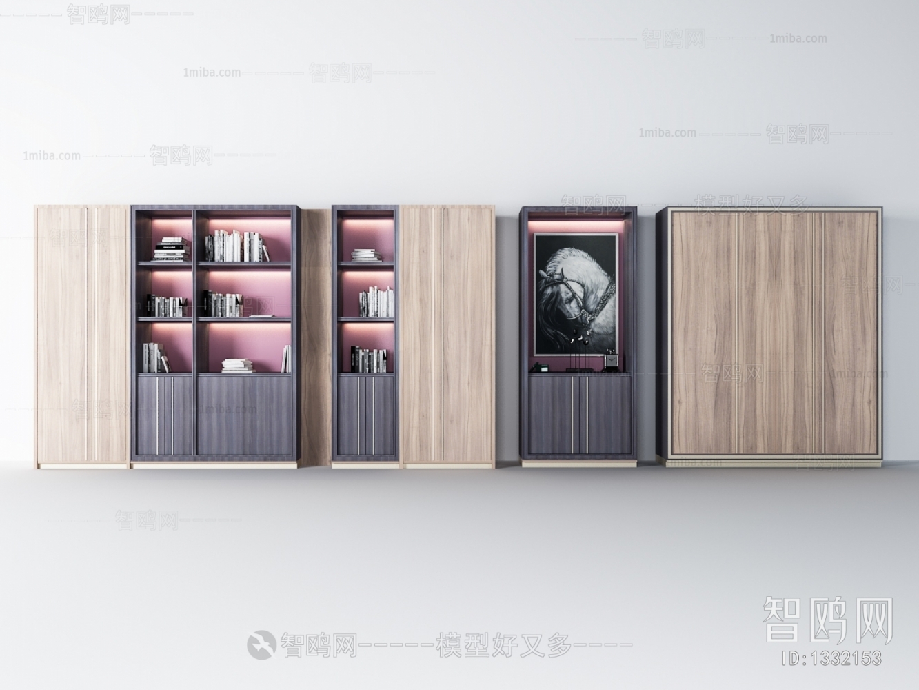 New Chinese Style Bookcase