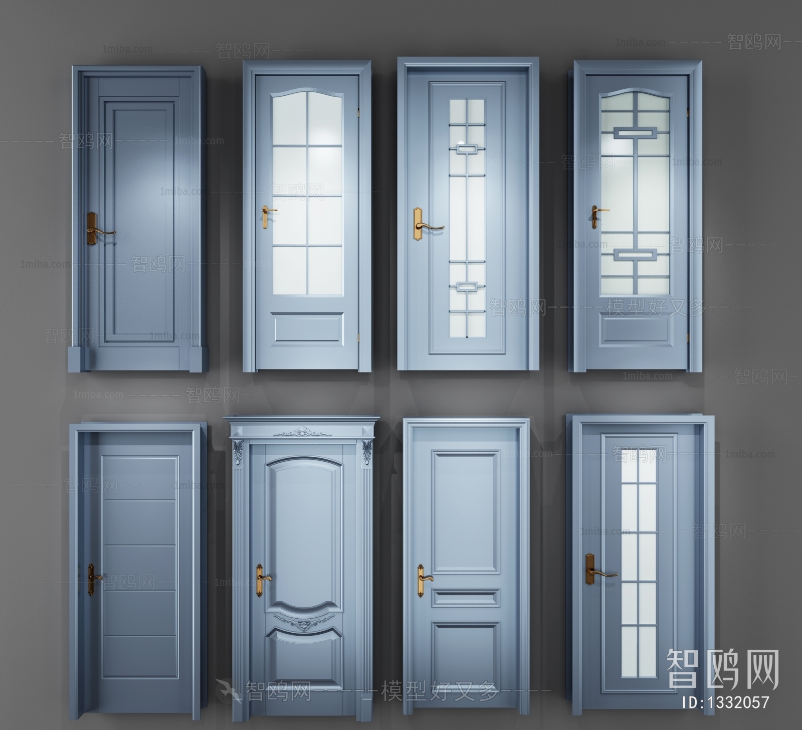 Nordic Style Door