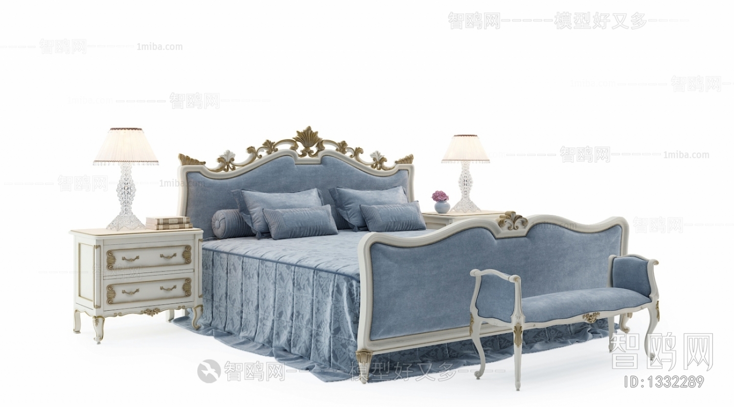 American Style European Style Double Bed