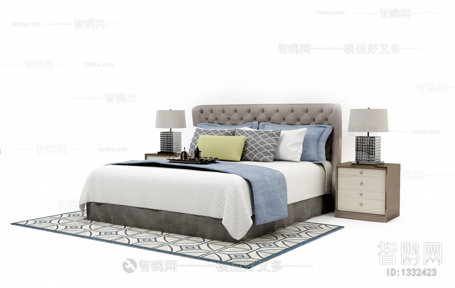 American Style European Style Double Bed