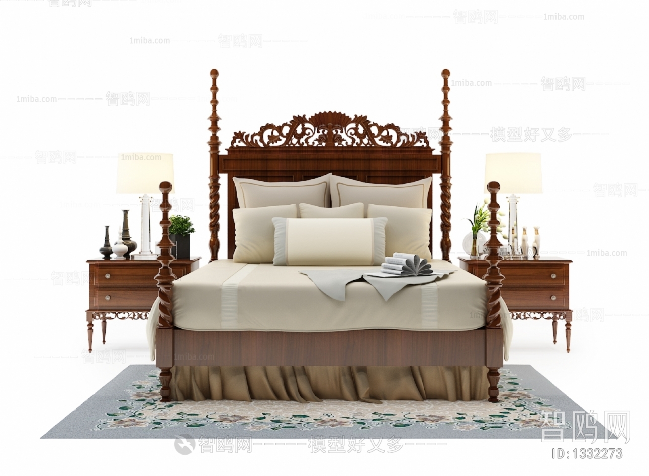 American Style Double Bed