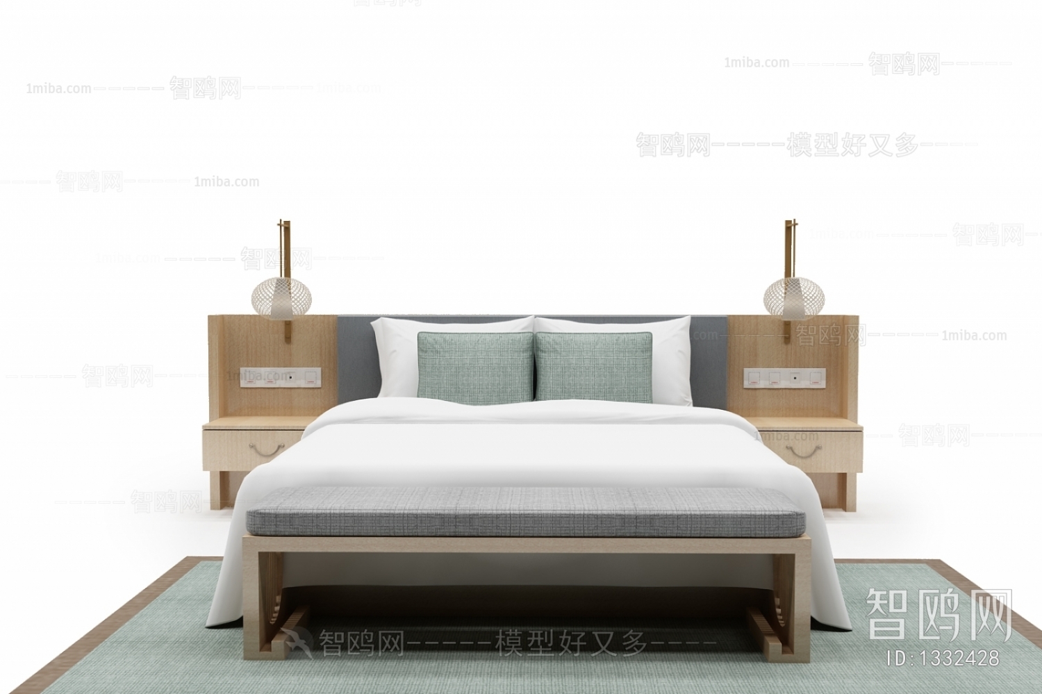 Modern Double Bed