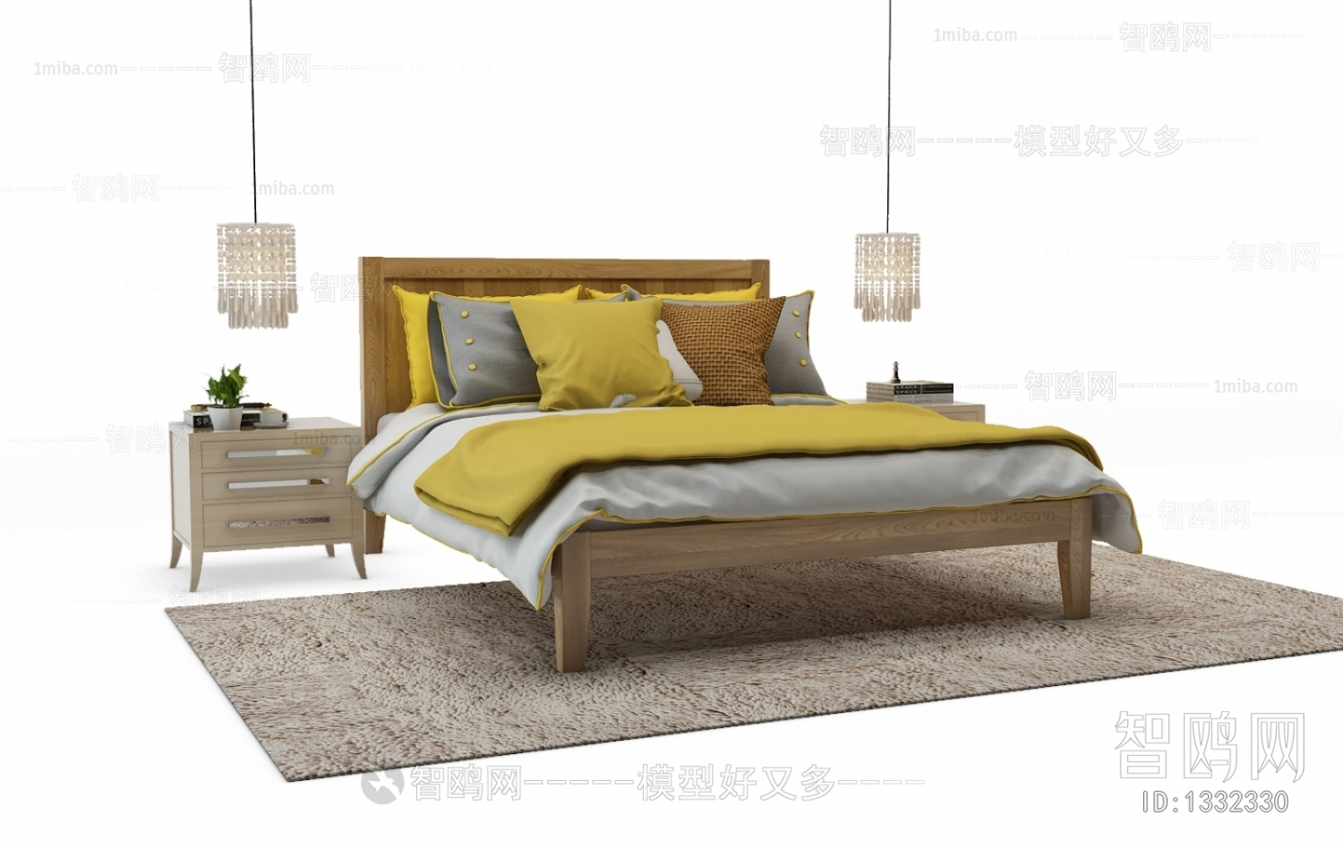 Modern Double Bed