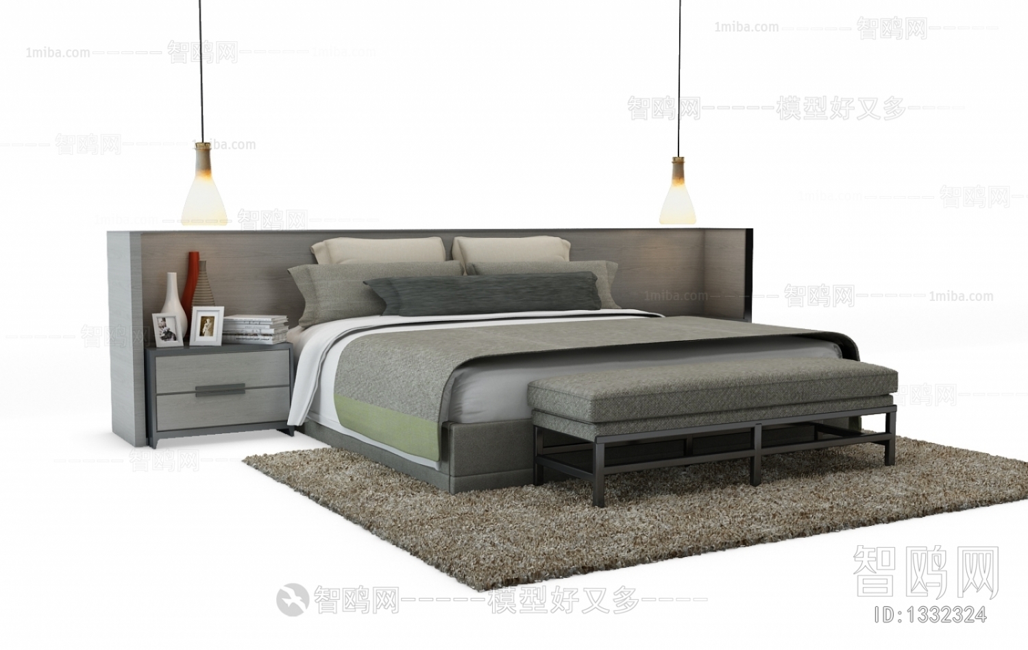 Modern Double Bed