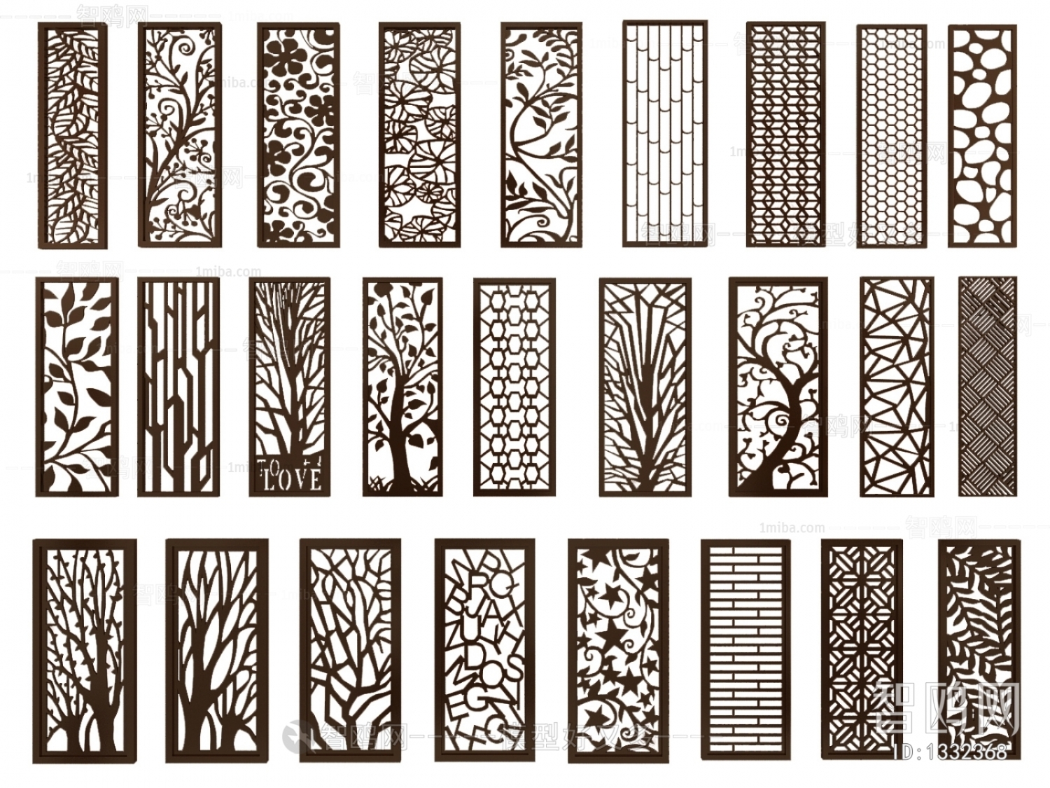 Chinese Style Partition