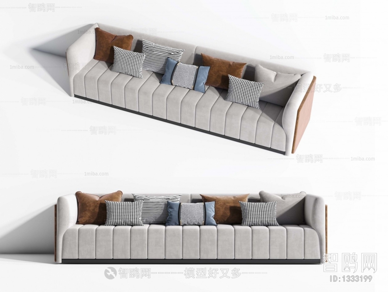 Modern Multi Person Sofa