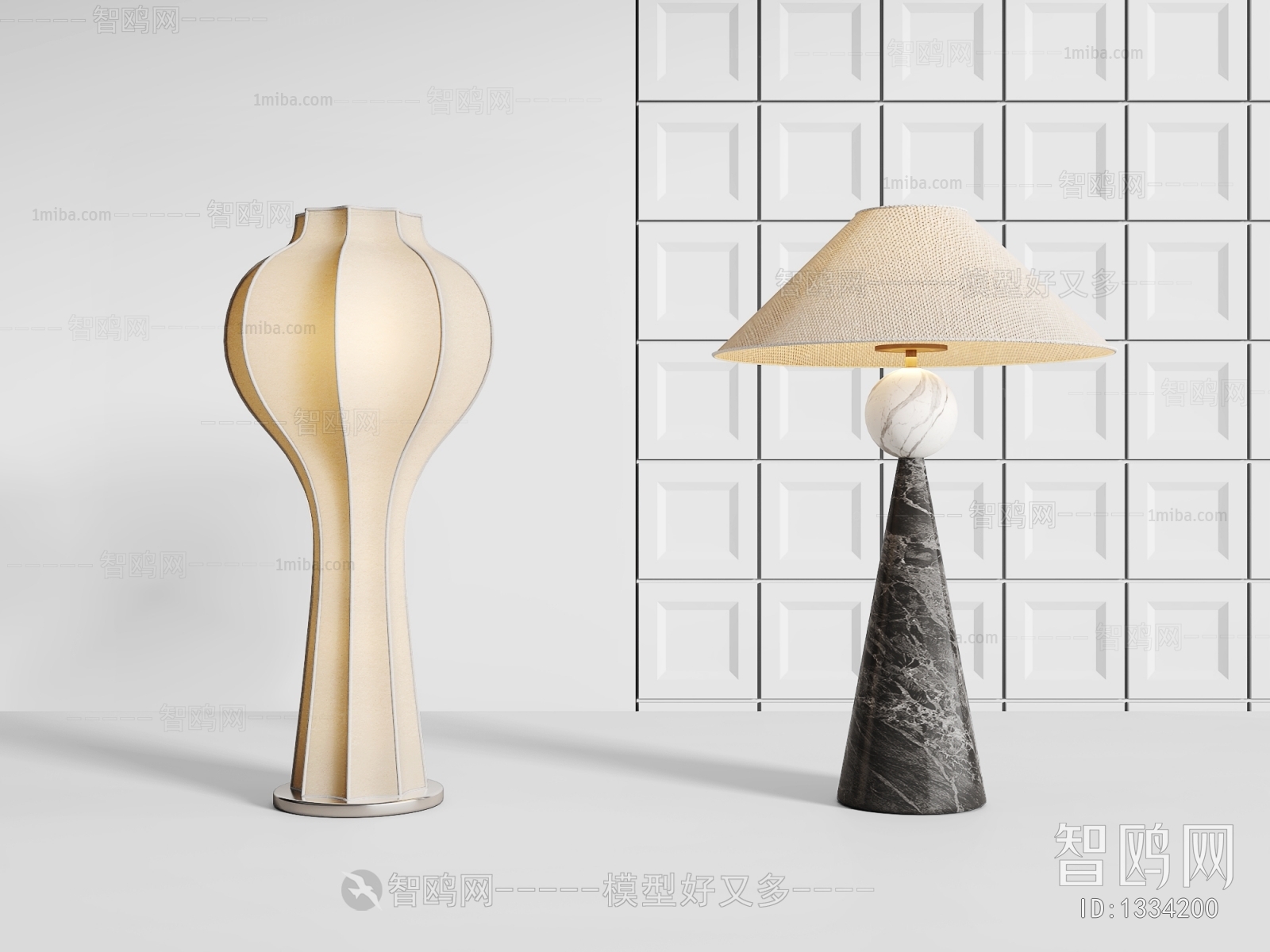 Modern Wabi-sabi Style Table Lamp