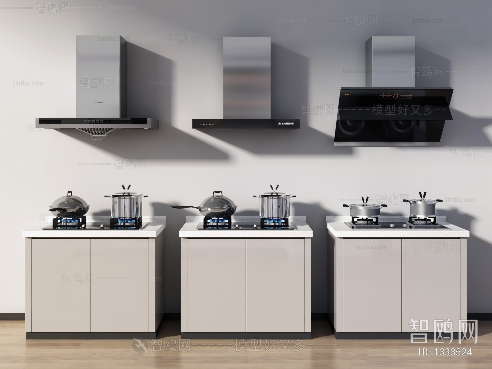 Modern Kitchen Electric Gas Range