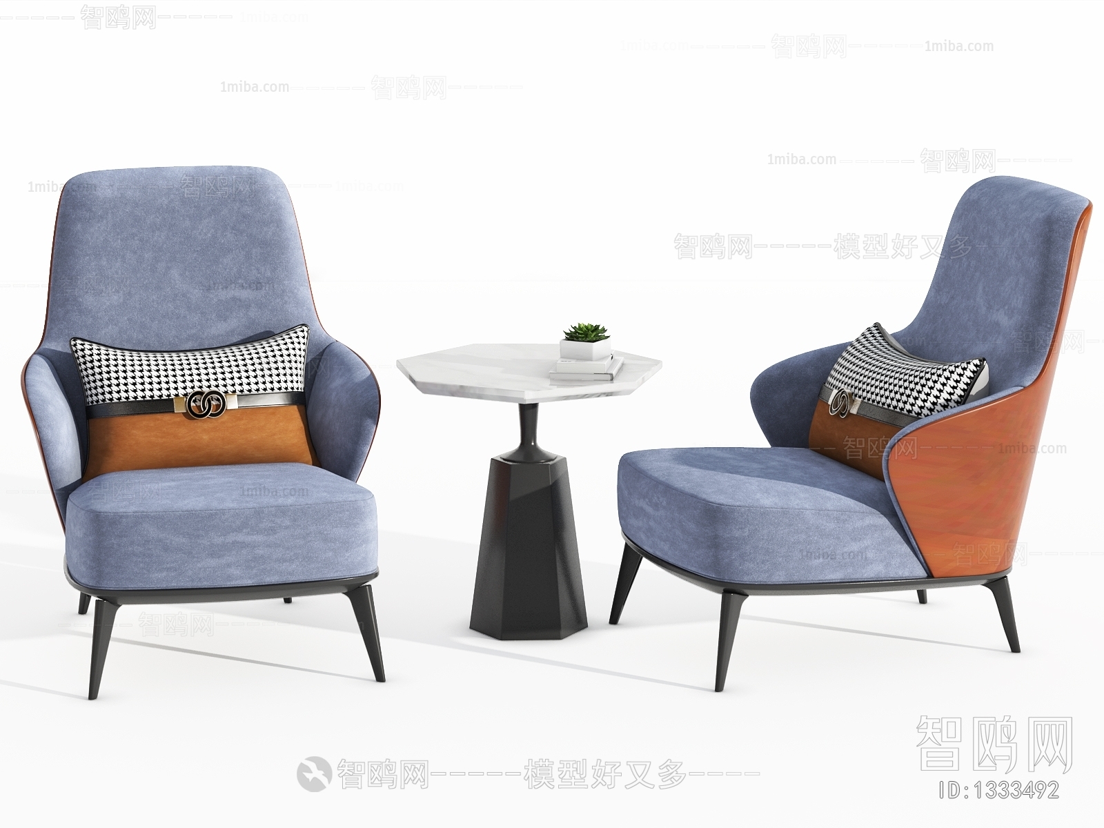 New Chinese Style Lounge Chair