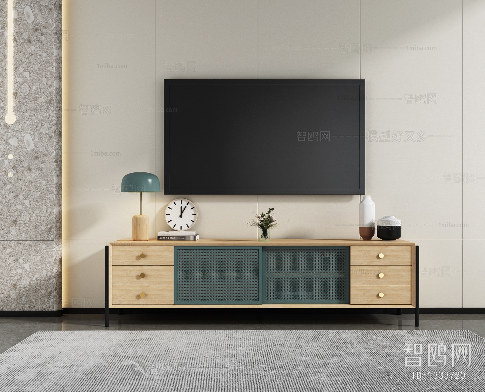 Nordic Style TV Cabinet