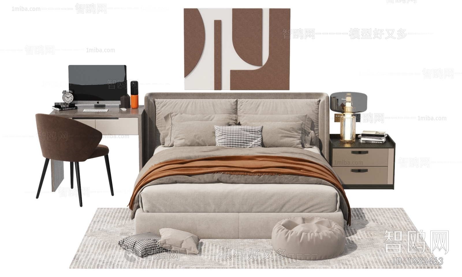 Modern Double Bed