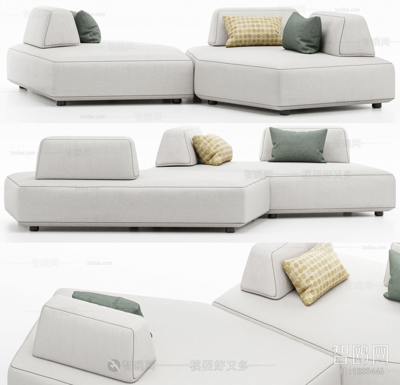 Modern Shaped Sofa