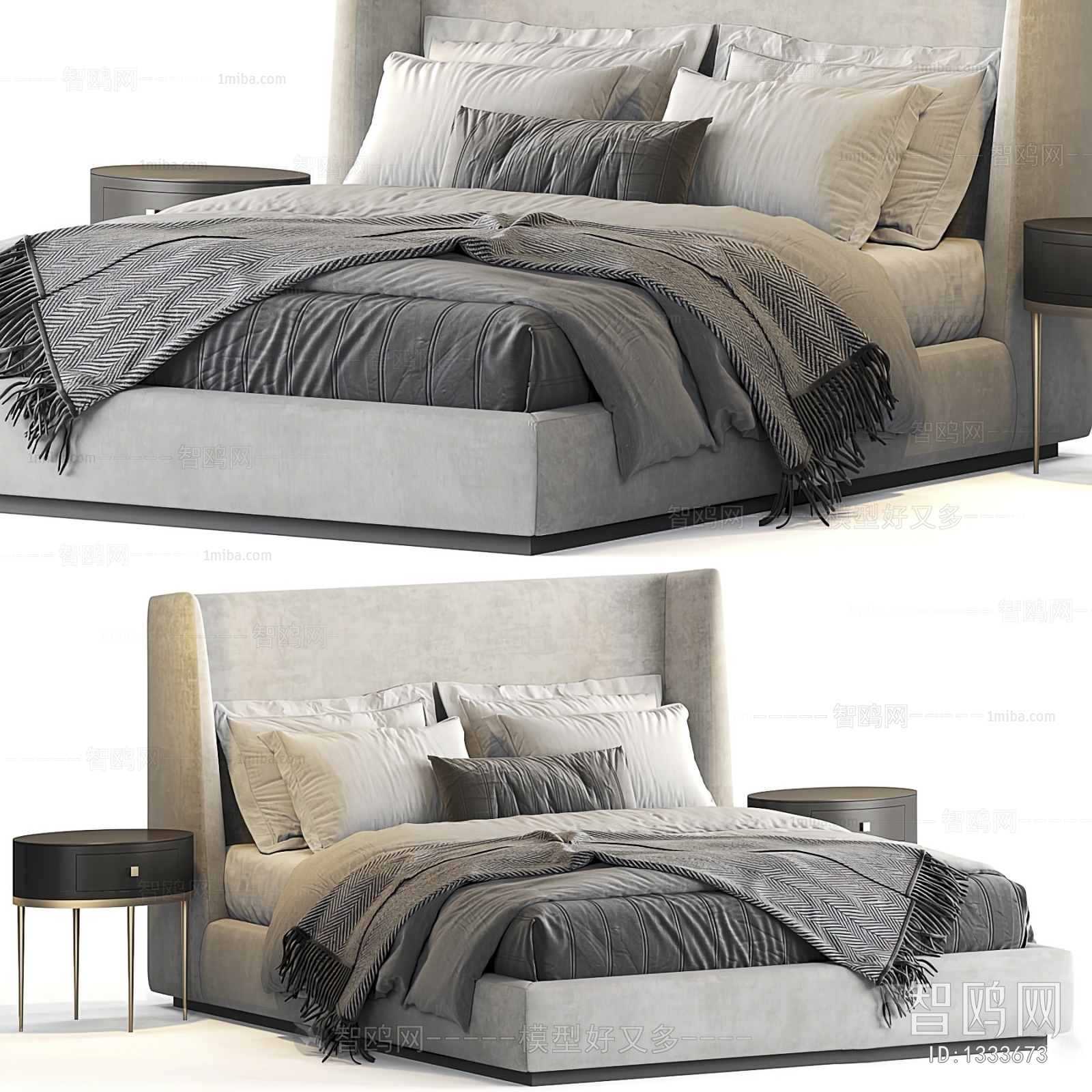 Modern Double Bed