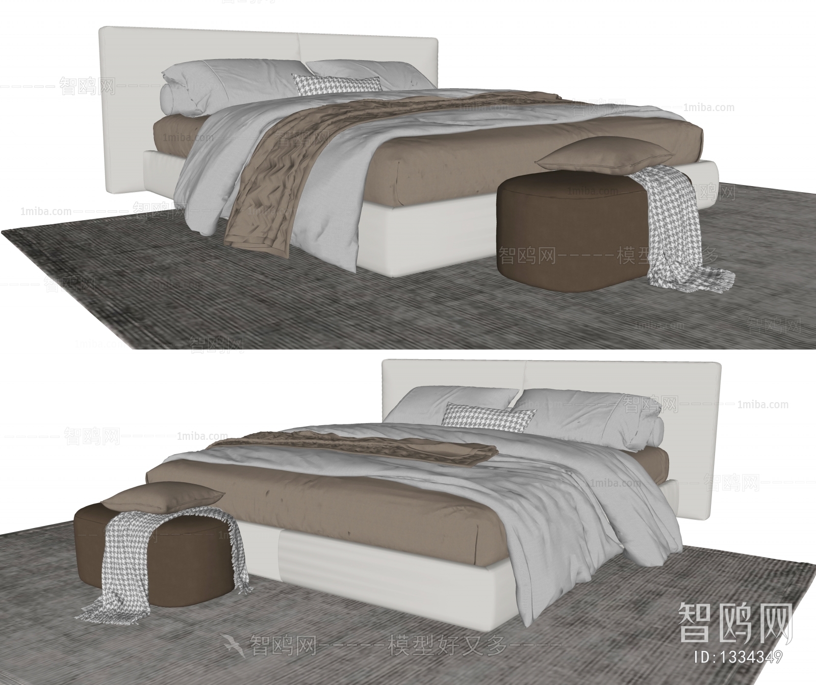 Modern Double Bed