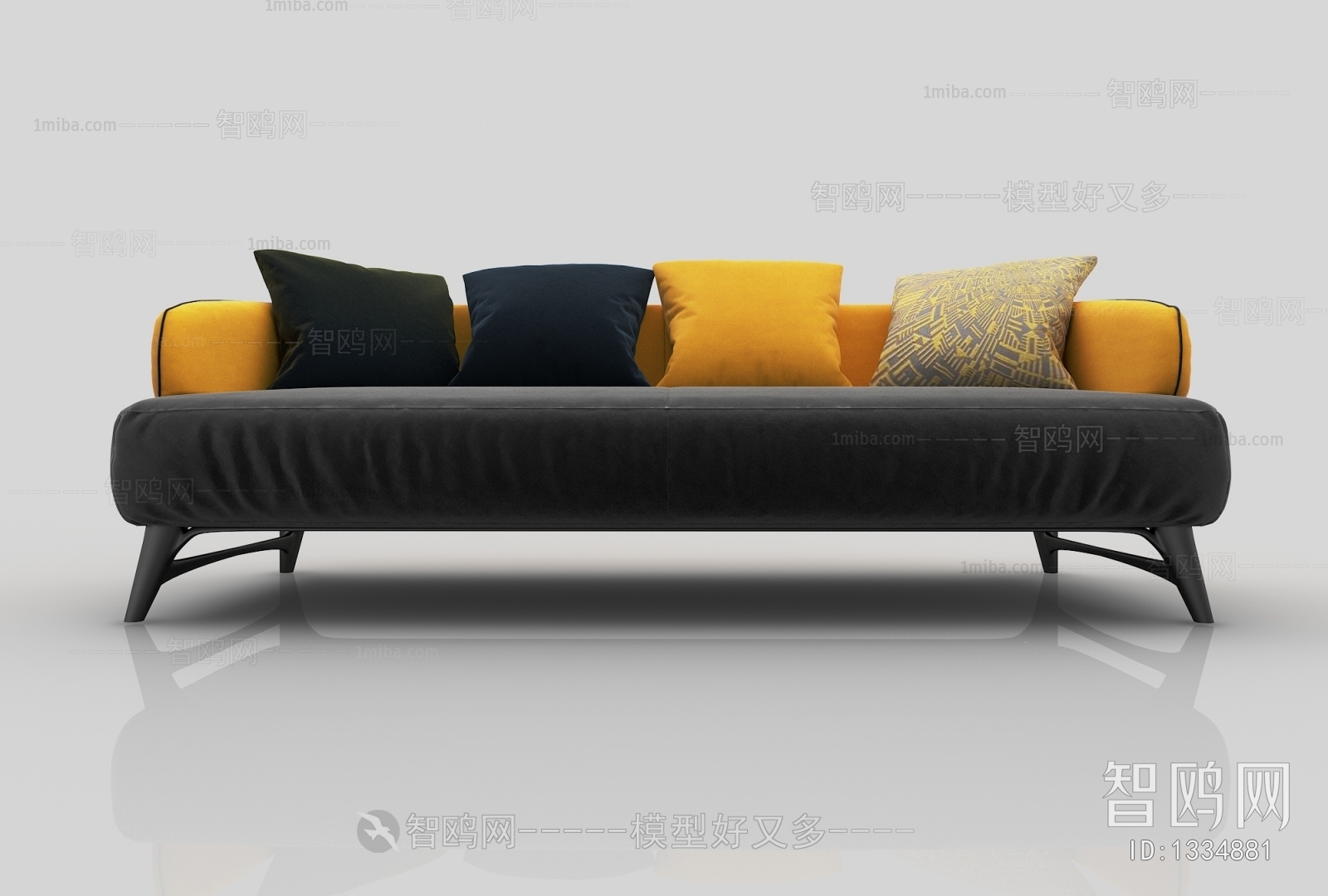 Modern Multi Person Sofa