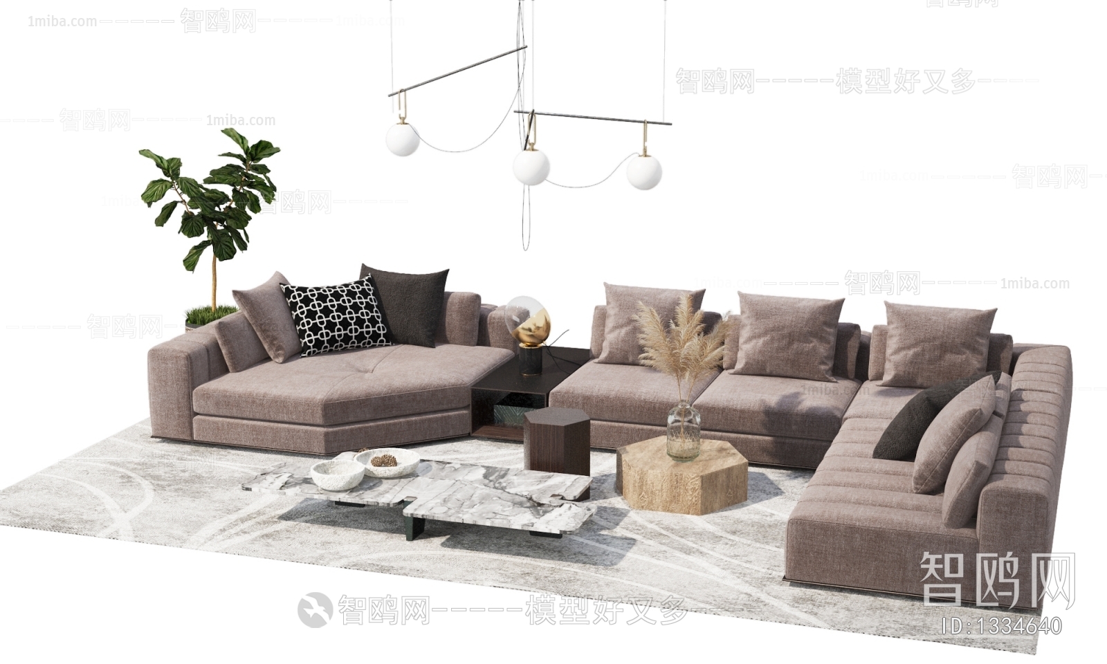 Modern Sofa Combination