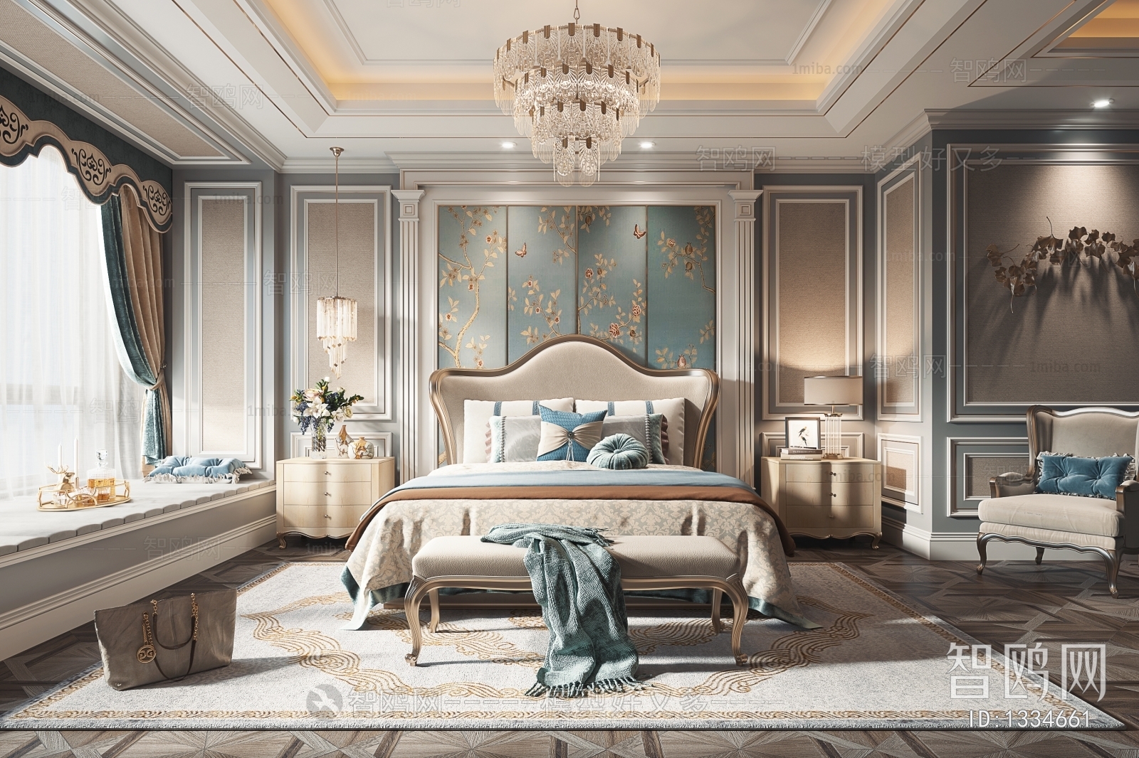 French Style Bedroom