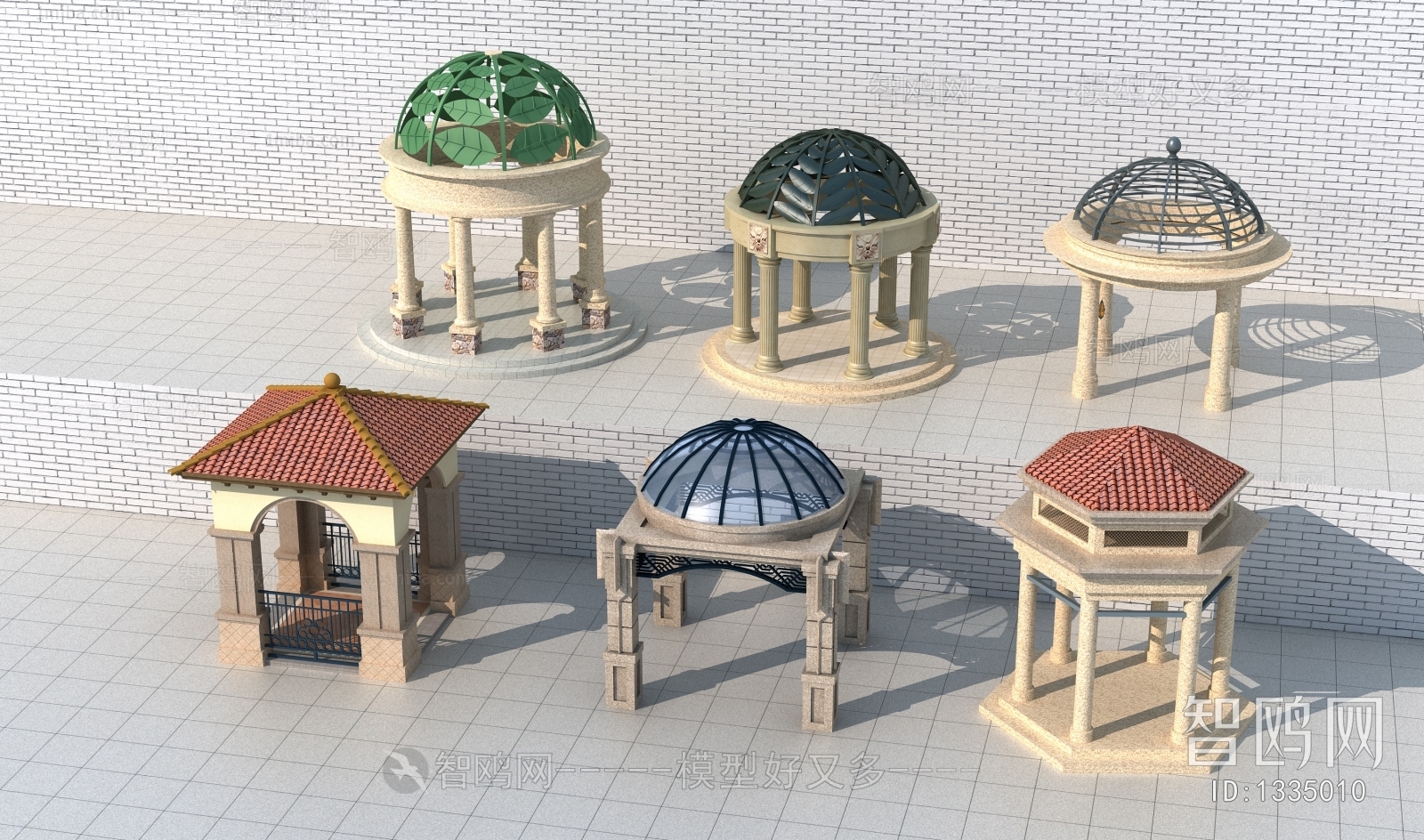 Simple European Style Building Component