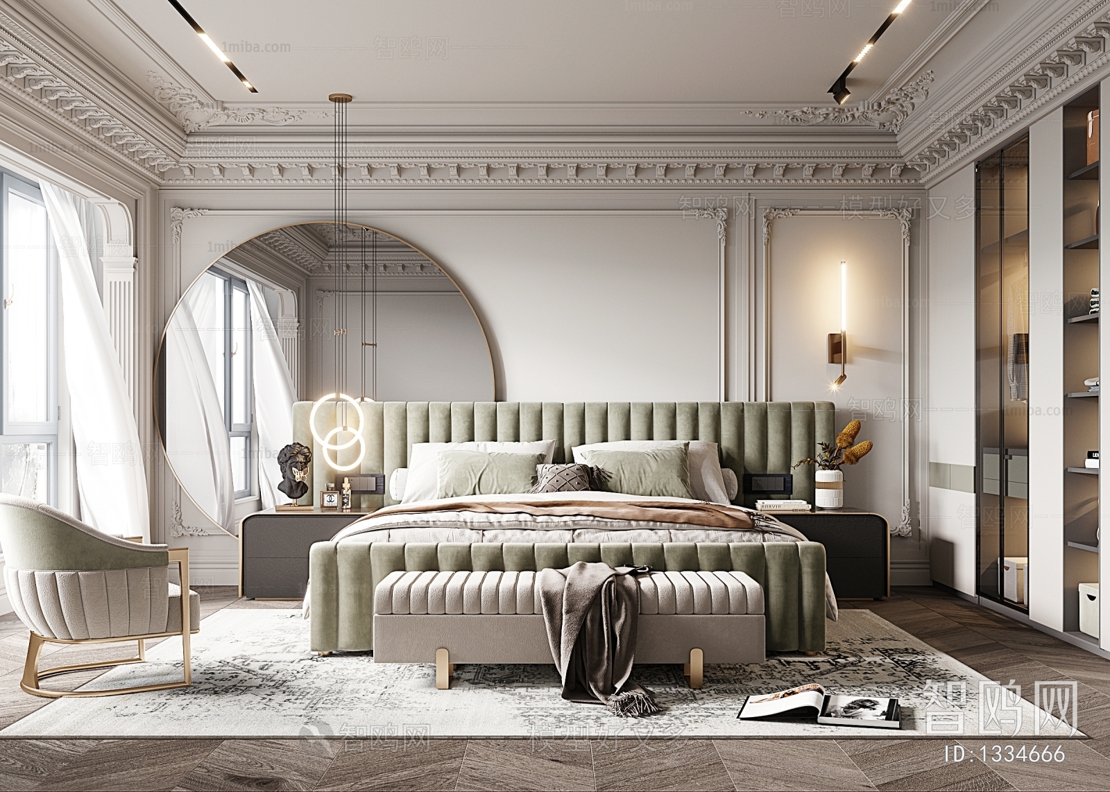 French Style Bedroom