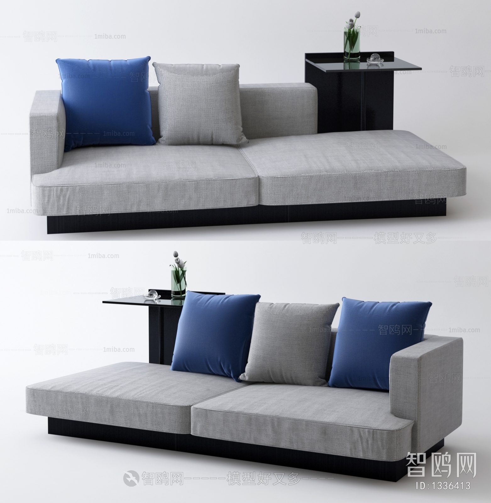 Modern Multi Person Sofa