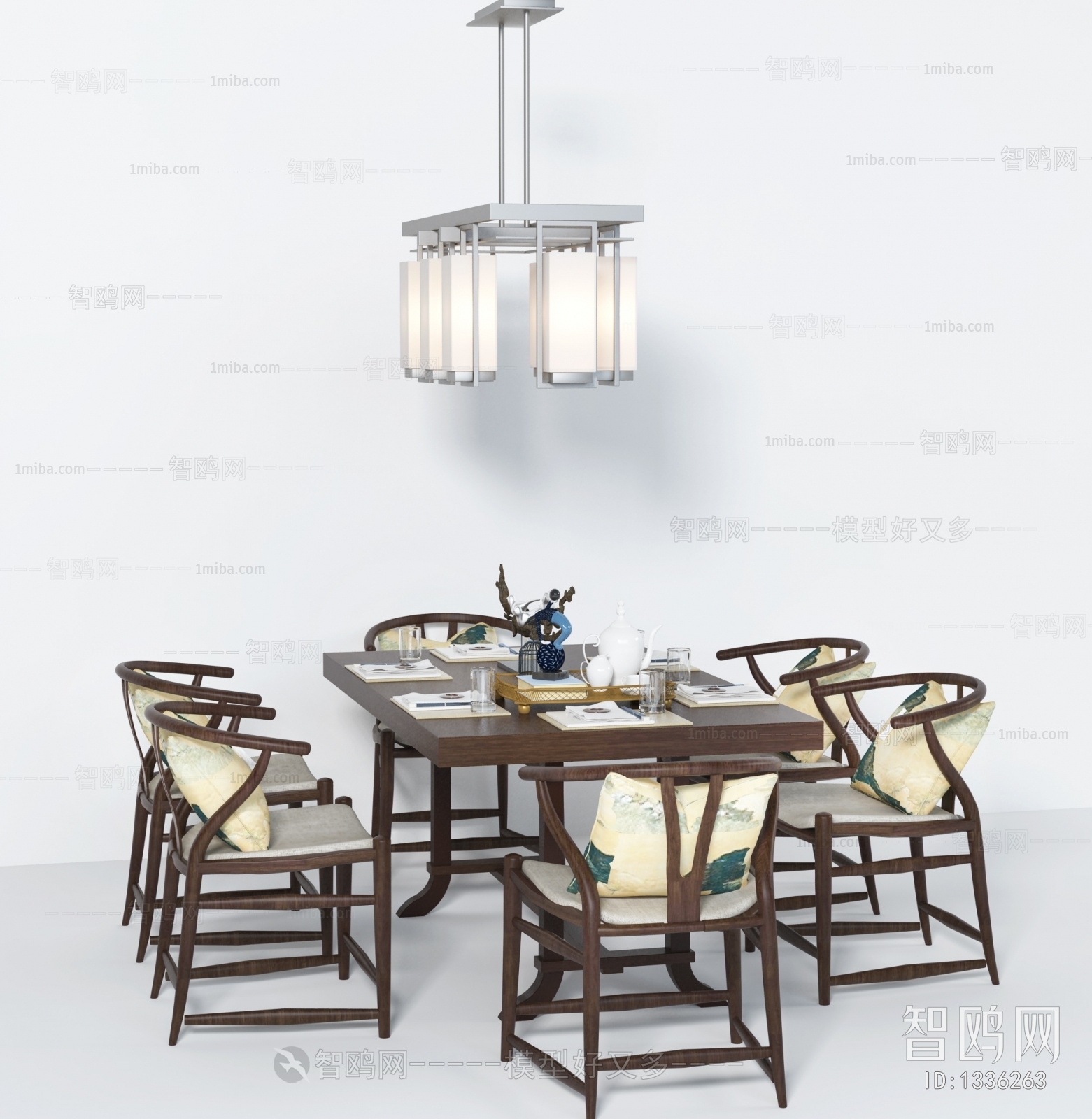 New Chinese Style Dining Room