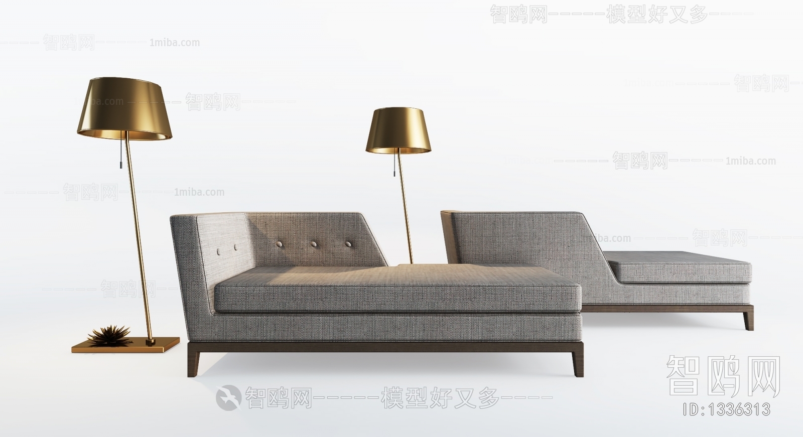 Post Modern Style Multi Person Sofa