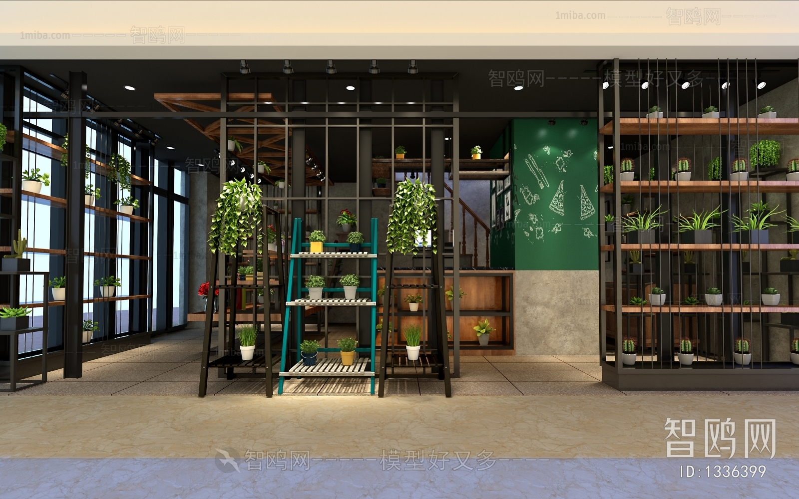 Industrial Style Retail Stores