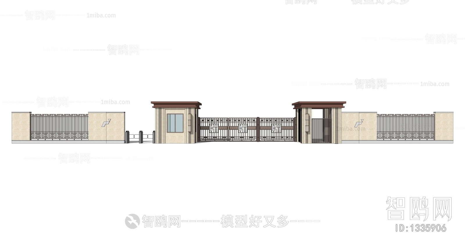 New Chinese Style Building Component