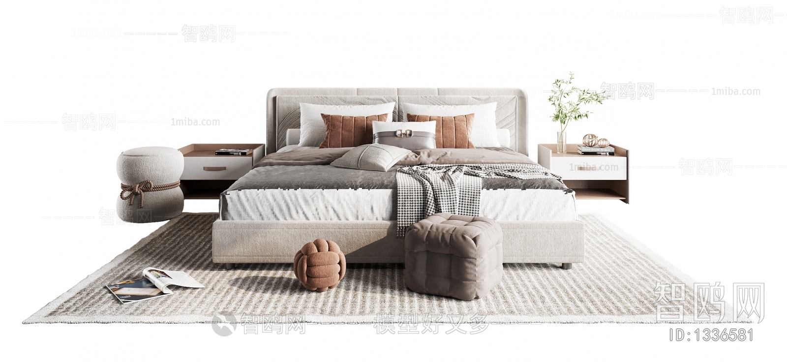 Modern Double Bed