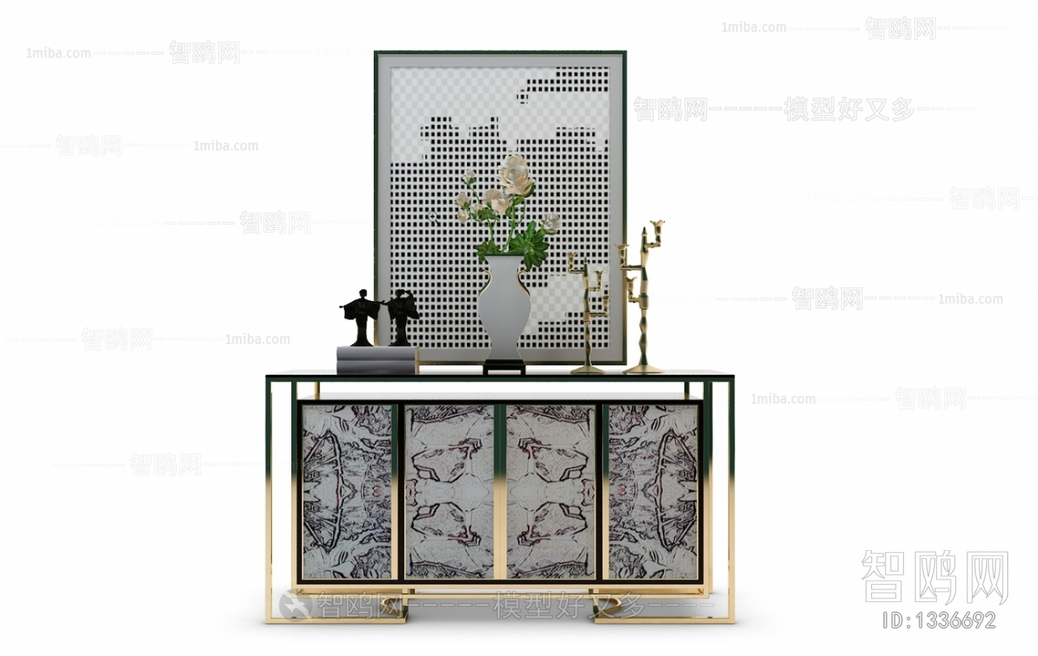 New Chinese Style Side Cabinet/Entrance Cabinet