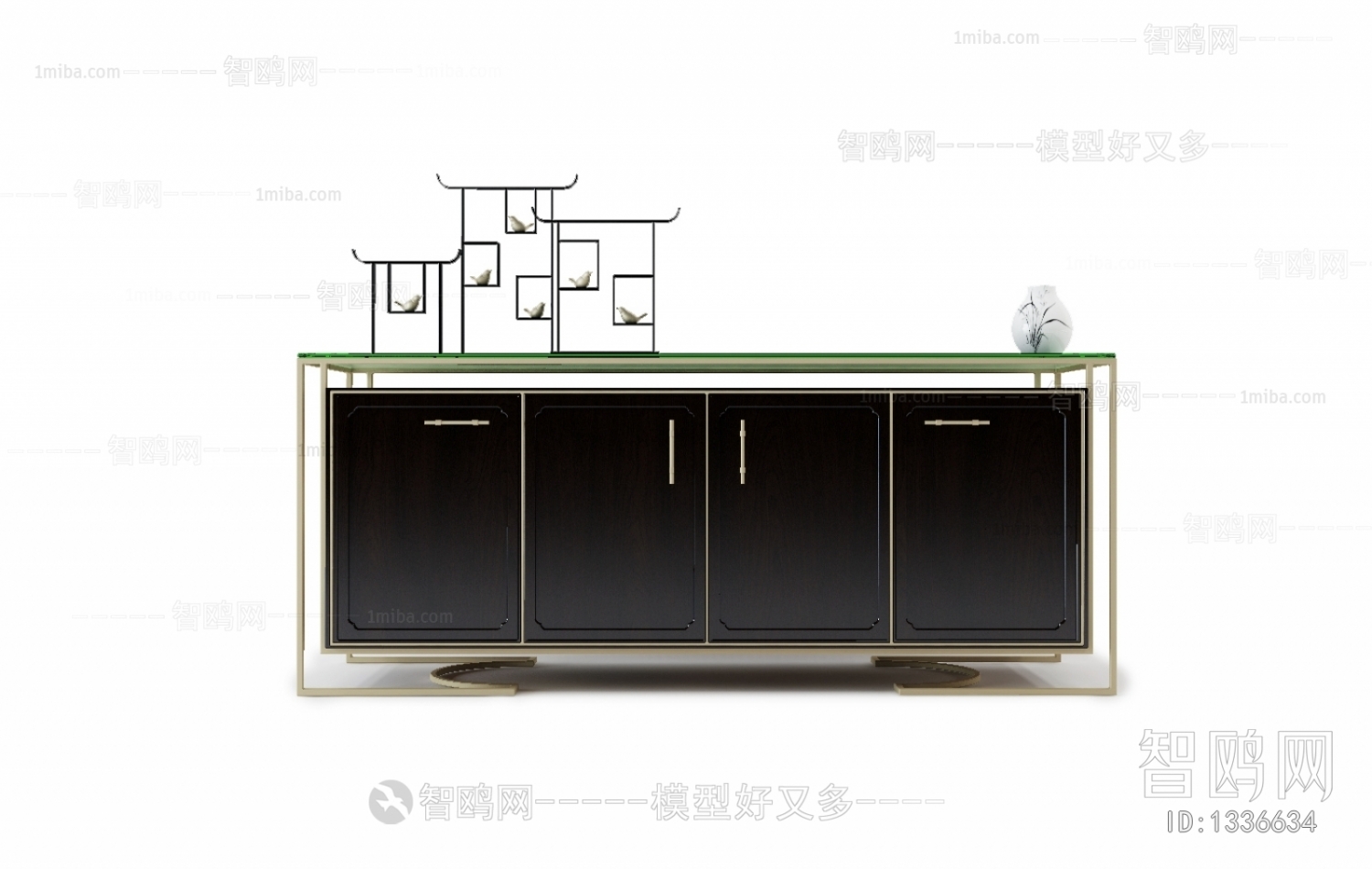 New Chinese Style Side Cabinet/Entrance Cabinet