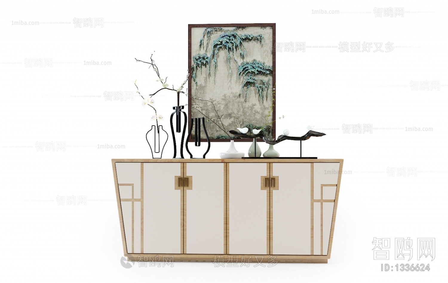 New Chinese Style Side Cabinet/Entrance Cabinet