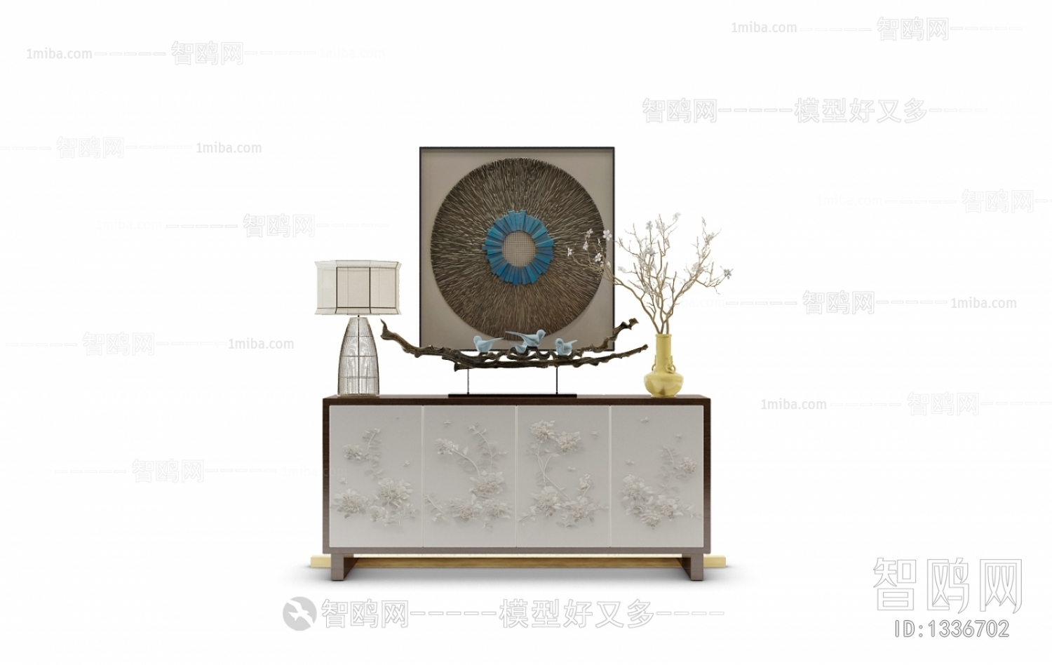 New Chinese Style Side Cabinet/Entrance Cabinet