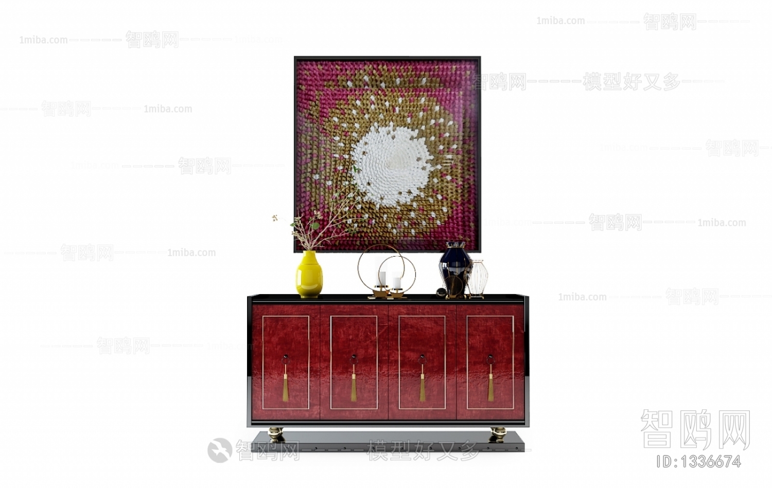 New Chinese Style Side Cabinet/Entrance Cabinet