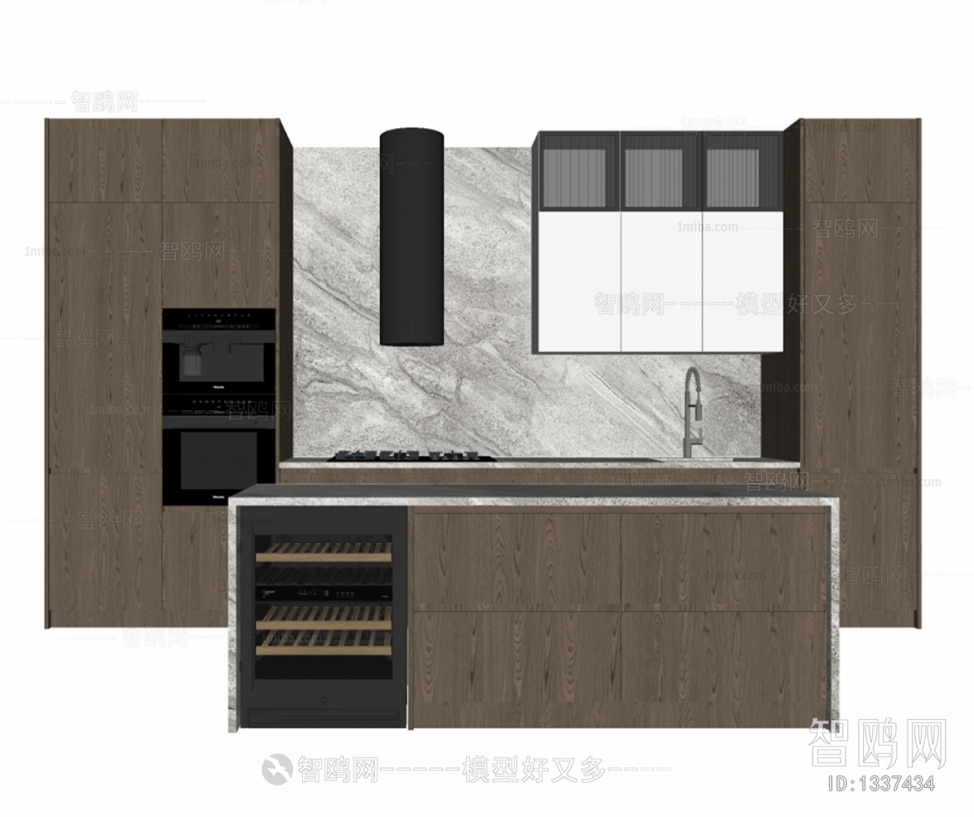 Modern Open Kitchen