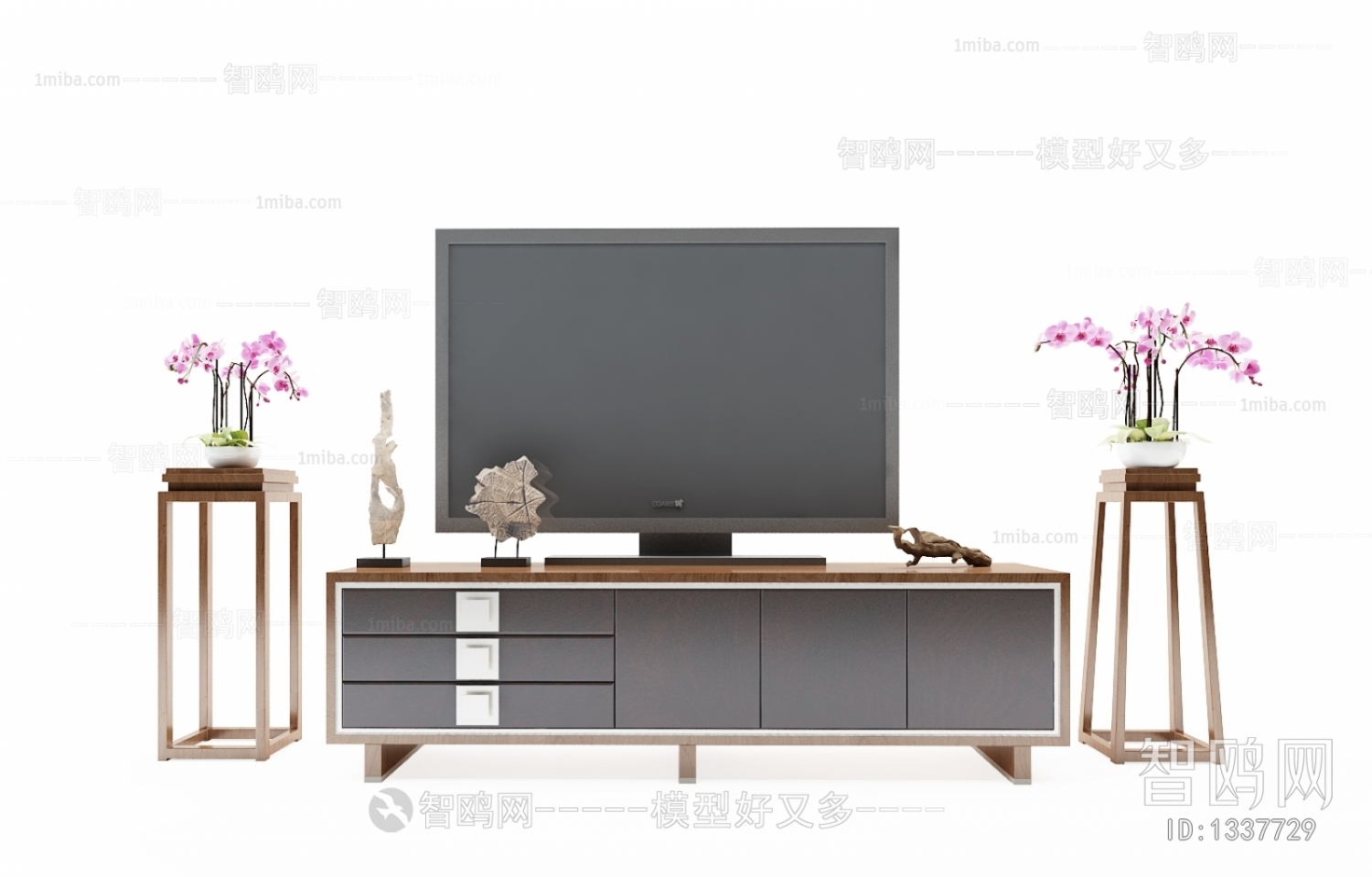 New Chinese Style TV Cabinet