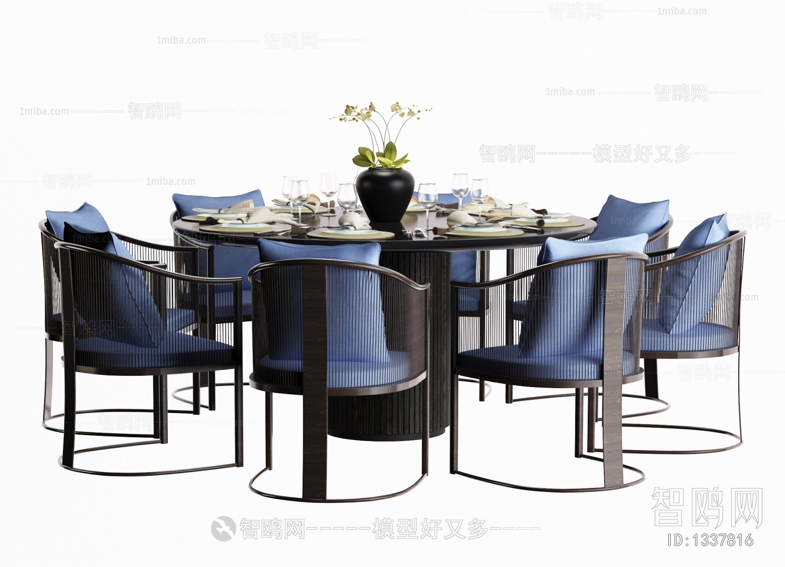 New Chinese Style Dining Table And Chairs