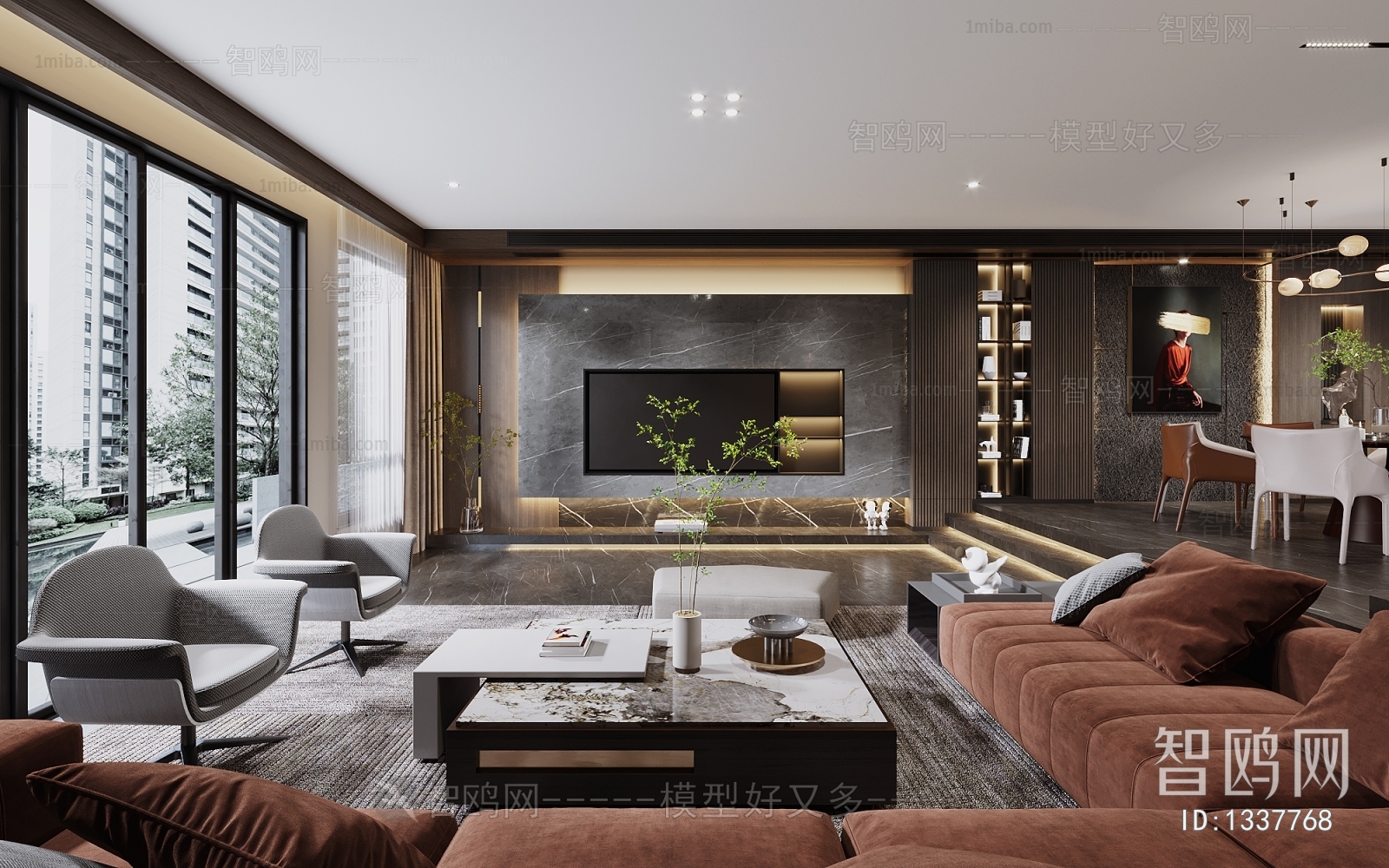 Modern A Living Room