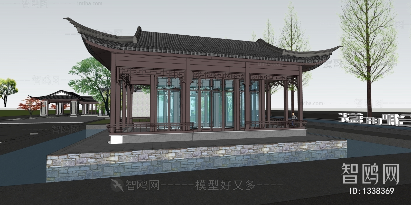 Chinese Style Villa Appearance