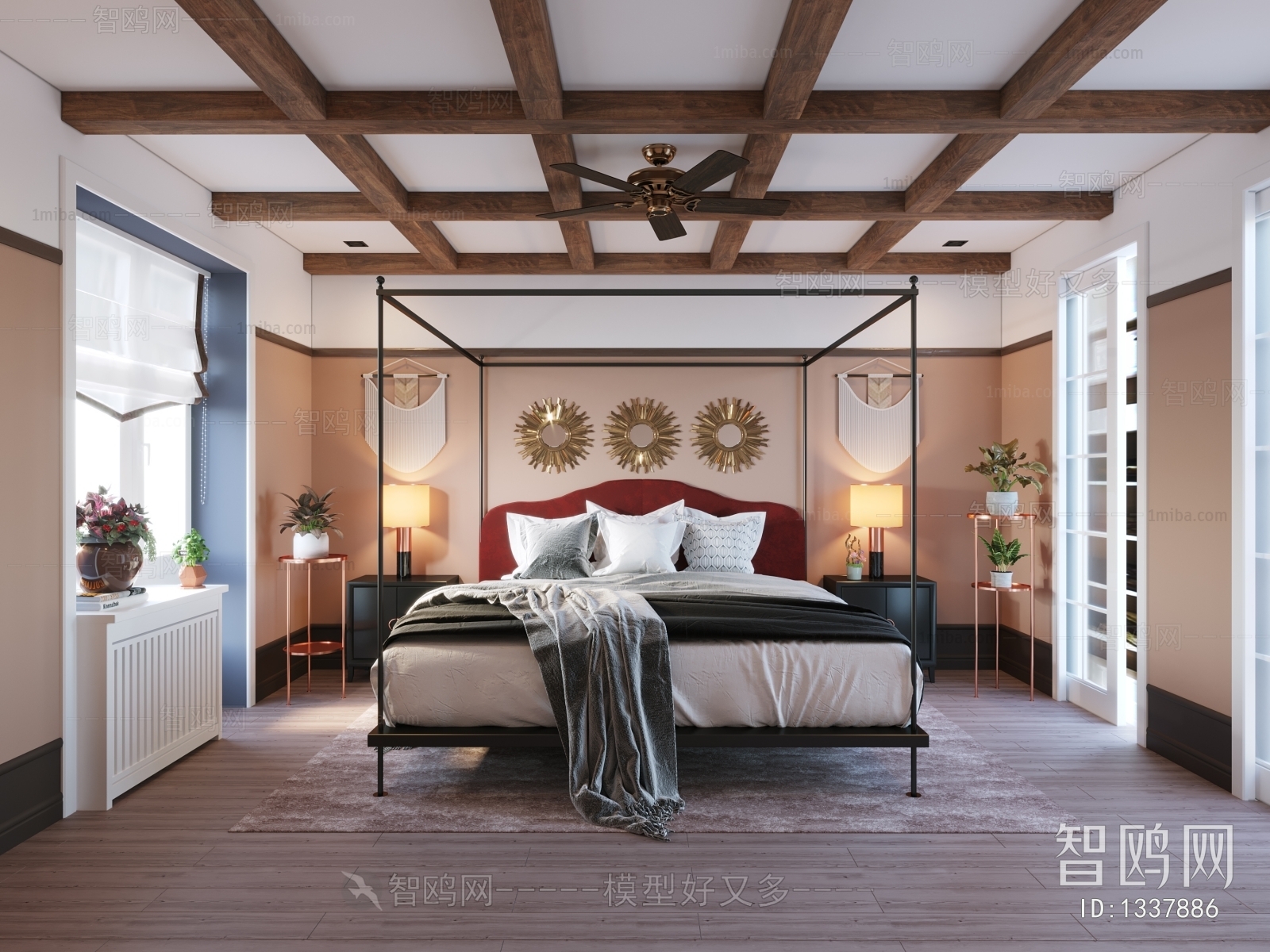 Southeast Asian Style Mix And Match Styles Bedroom
