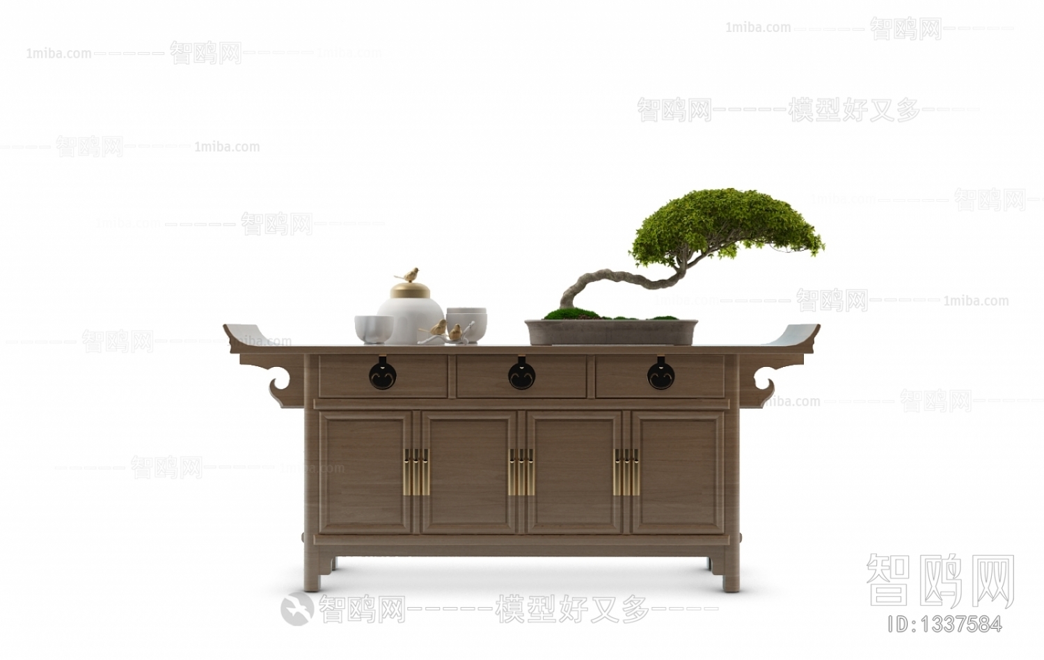 Chinese Style Side Cabinet/Entrance Cabinet