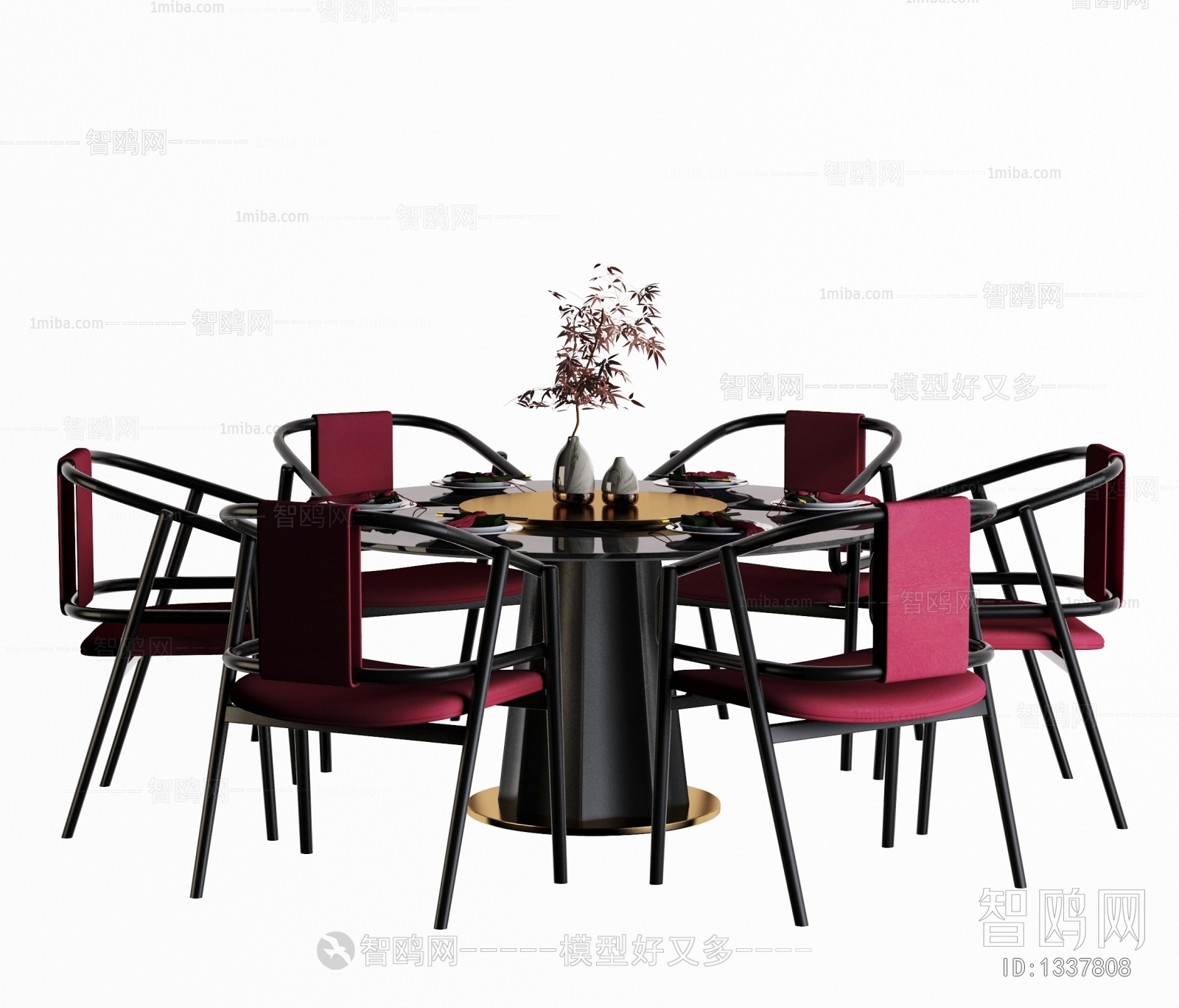 New Chinese Style Dining Table And Chairs