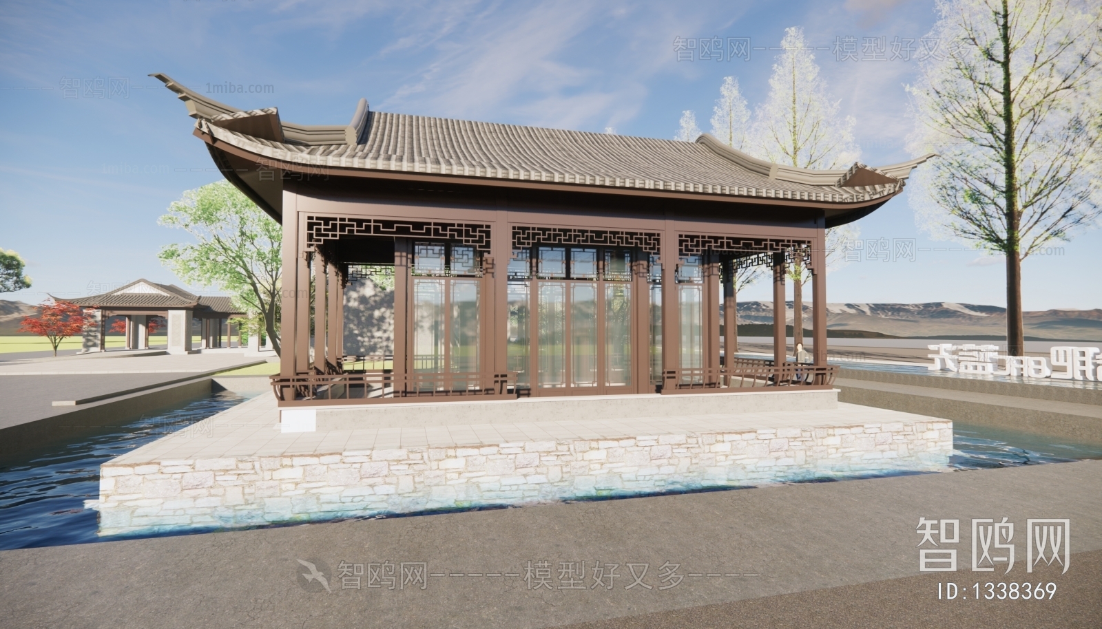 Chinese Style Villa Appearance